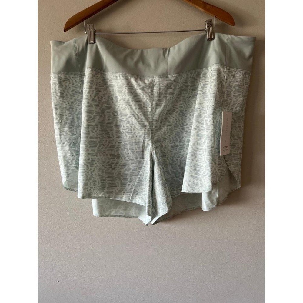 Athleta Run With It Printed 3.5" Shorts 3X NWT